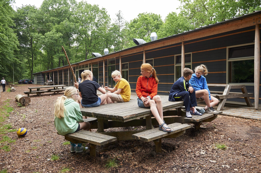 Deelnemers op kamp